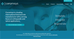Desktop Screenshot of ceramisys.com