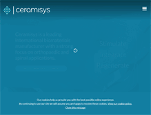 Tablet Screenshot of ceramisys.com